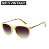 Mirrored Classic Gradient Female Black Sunglasses